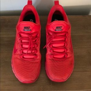 Men’s Red Nike Free